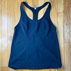 lululemon tank, size 4, color black